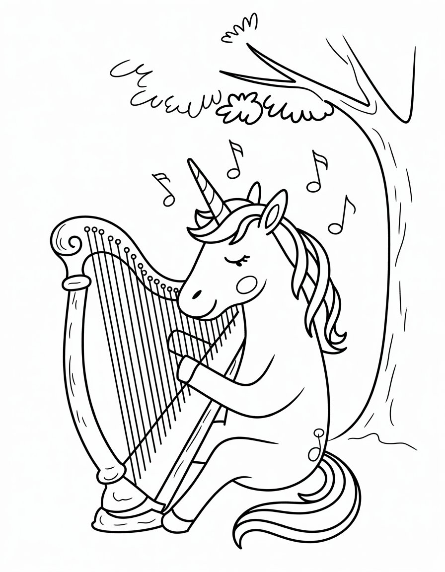 Musician Unicorn